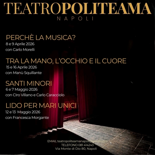 POLITEAMA OFF STAGIONE 2026 NAPOLITEAMA - POLITEAMA Napoli